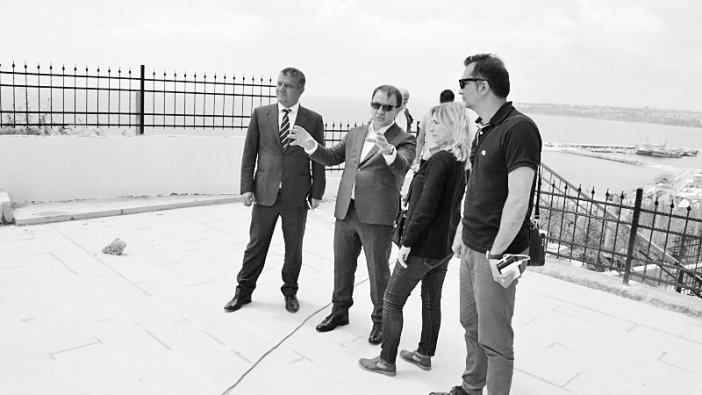 Silivri’deki seyir  terası gün sayıyor