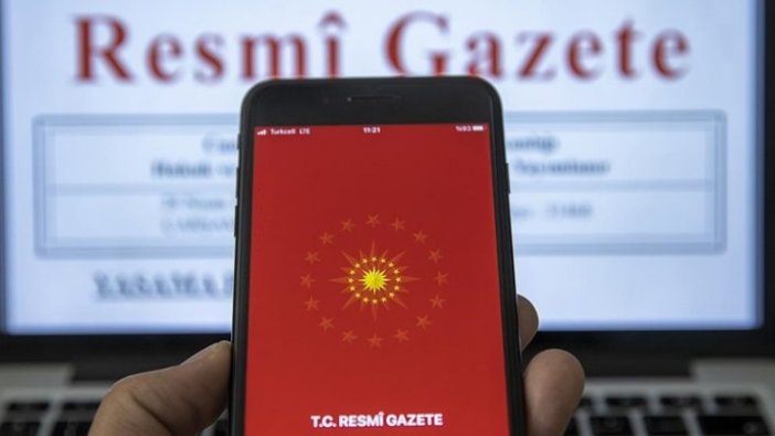Atama kararları Resmi Gazete'de