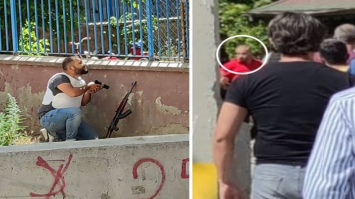 Karakol bahçesinde hareketli anlar