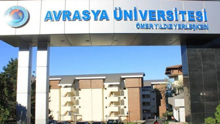 Avrasya Üniversitesi duyurdu