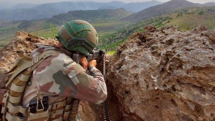 Irak'ın kuzeyinde 2 PKK'lı terörist etkisiz hale getirildi