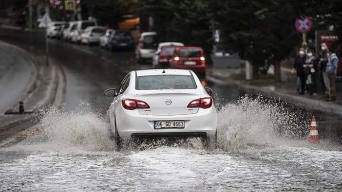 Türkiye'nin kuzey ve batı kesimleri için sağanak uyarısı