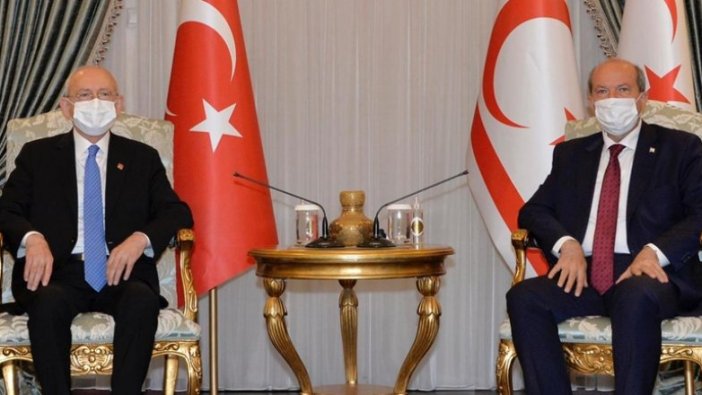 KKTC Cumhurbaşkanı Tatar, CHP Genel Başkanı Kılıçdaroğlu'nu kabul etti
