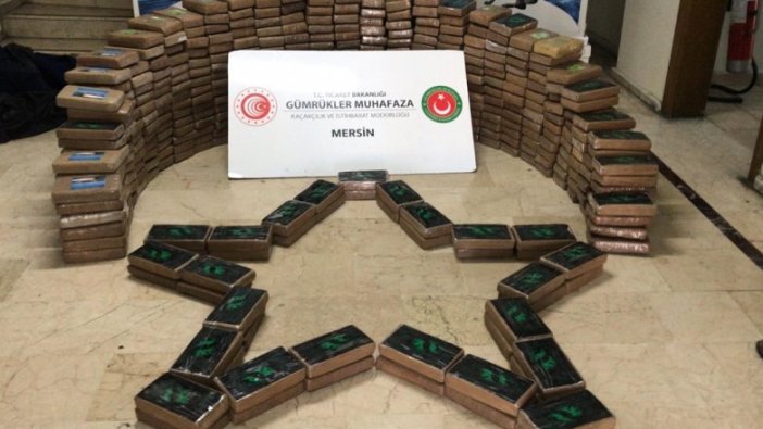 Mersin Limanı'nda 463 kilogram kokain yakalandı