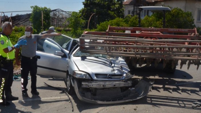 Antalya'da feci kaza