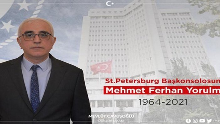 Başkonsolos Yorulmaz hayatını kaybetti