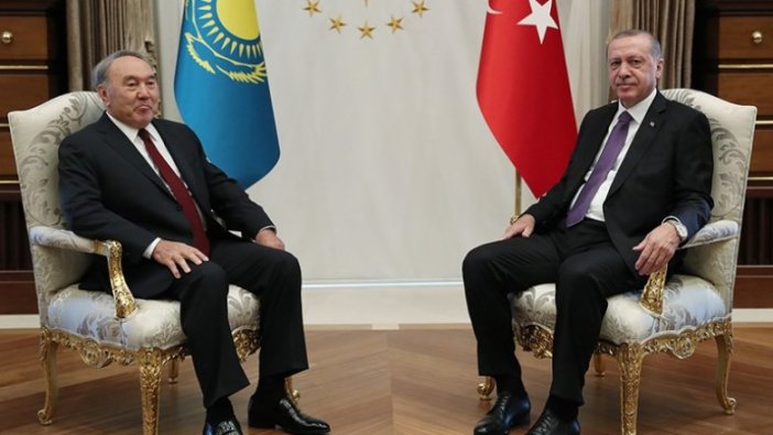 Cumhurbaşkanı Erdoğan, Kazakistan Kurucu Cumhurbaşkanı Nazarbayev ile telefonda görüştü