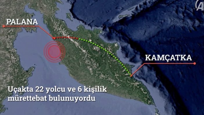 Rusya'da yolcu uçağı düştü