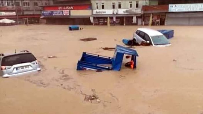Zonguldak sular altında kaldı