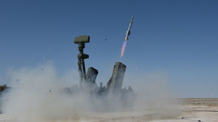 HİSAR-O test atışında hedefi tam isabetle vurdu