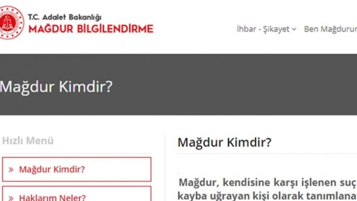 Mağdurlar "tek tık" ile haklarını öğrenebiliyor