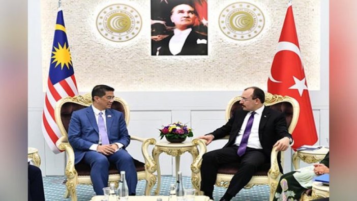 Türkiye ile Malezya arasında ortak deklarasyon
