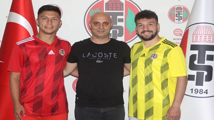 Turgutluspor'dan çifte imza