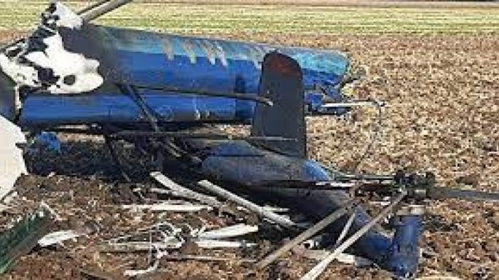 Ukrayna'da helikopter düştü: 2 ölü