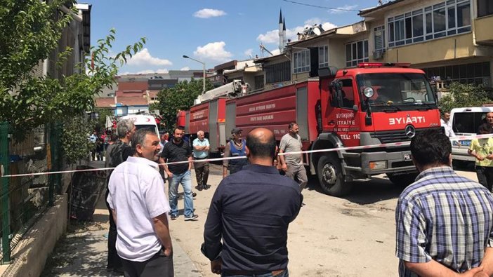 Ankara'da sanayi bölgesi'nde patlama