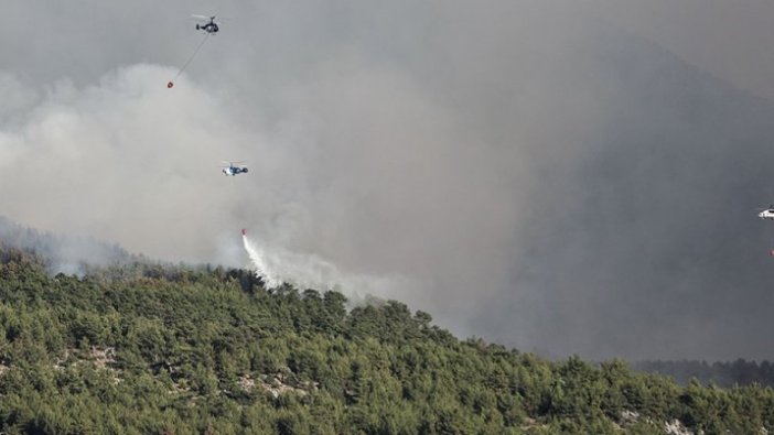 Türkiye'deki orman yangınlarına 6 ülkeden hava desteği geldi