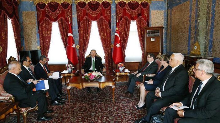 Erdoğan, Küba Dışişleri Bakanı Parrilla'yı kabul etti