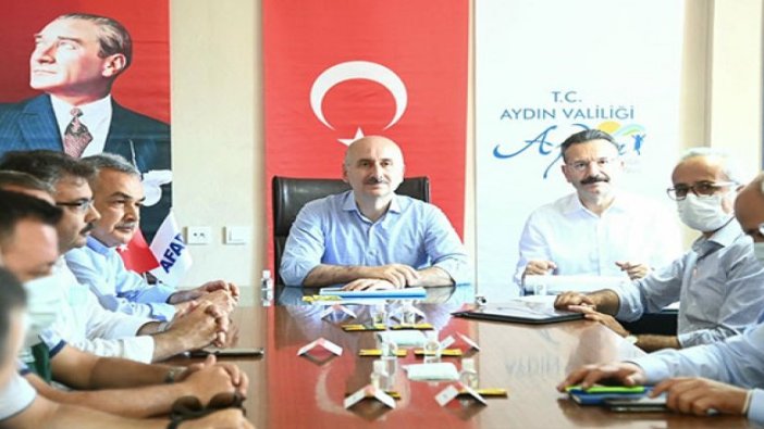 Karaismailoğlu: Çine'deki yangın kontrol altına alındı