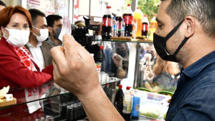 Sivas'ta vatandaş Akşener'e böyle dert yandı