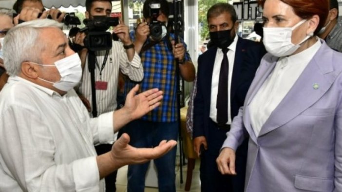 Sığınmacılardan dert yanan vatandaşa Akşener böyle yanıt verdi