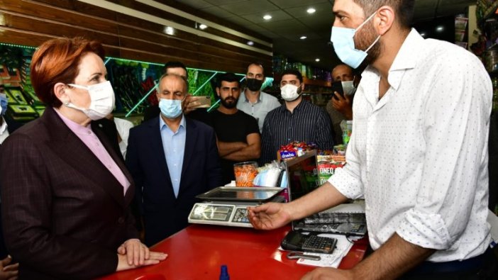 İYİ Parti lideri Meral Akşener Erzurum'da bir dokundu bin ah işitti