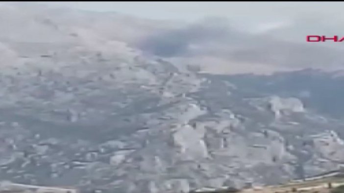 Kahramanmaraş'ta yangın söndürme uçağı düştü