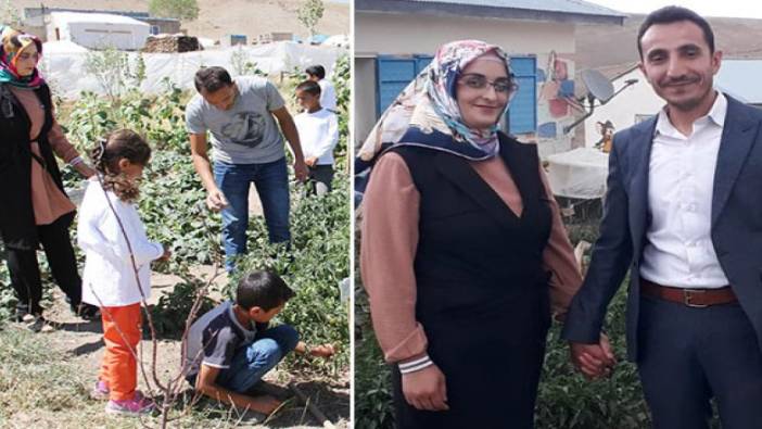 Köyde harikalar yaratan ‘çalı kuşu' öğretmen çift