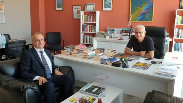 İYİ Partili Ahmet Çelik'ten Tele1'e ziyaret