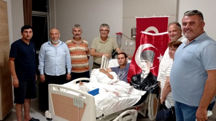 'İYİ' Partililer Azerbaycanlı kardeşimizi yalnız bırakmadı