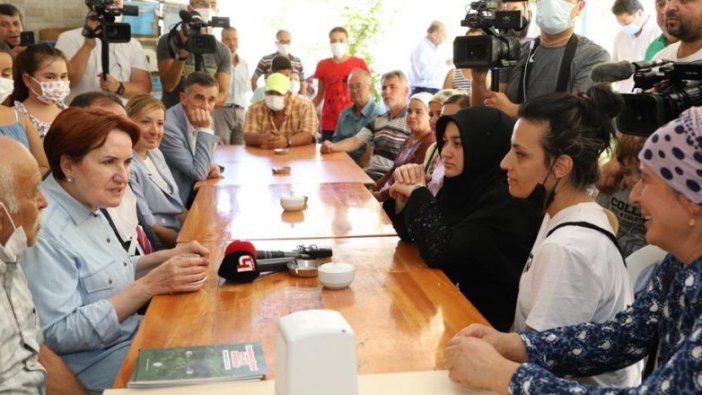 Marmaris’te tek geçim kaynağını kaybeden arıcılar Akşener’e dert yandı