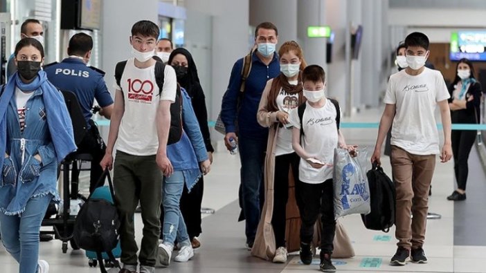 Tahliye edilen 357 yolcu İstanbul'da