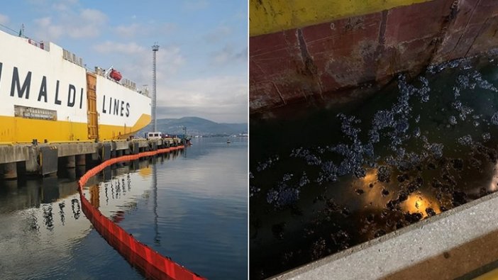 İzmit Körfezi'ni kirleten gemiye rekor ceza