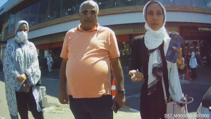 Taksim'de turistlerin taksici isyanı