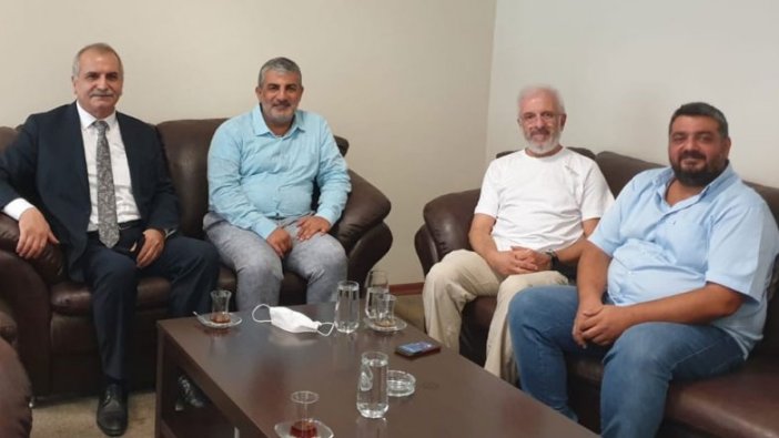 İYİ Partili Ahmet Çelik’ten KRT TV'ye ziyaret