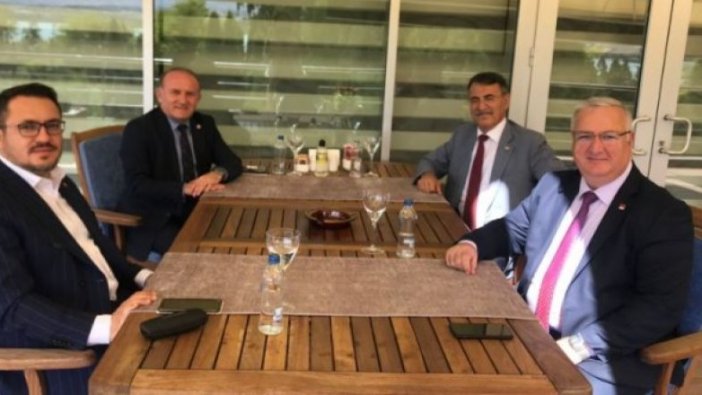 Millet İttifakı'nda dikkat çeken buluşma