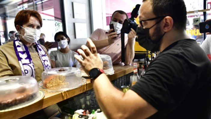 Ordulu genç esnaf Akşener'e dert yandı