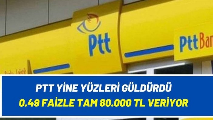 PTT kredi fırsatıyla bankalarda müşteri bırakmadı