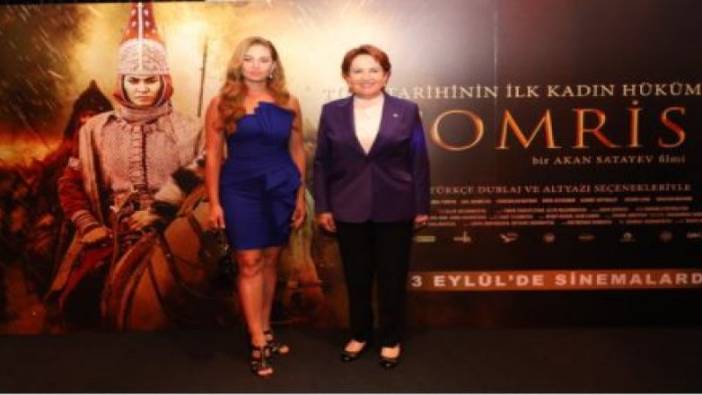 İYİ Parti Lideri Meral Akşener, 'Tomris Hatun' filminin gala gösterimine katıldı
