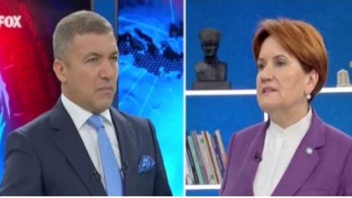 İYİ Parti lideri Akşener Fox TV'de açıkladı
