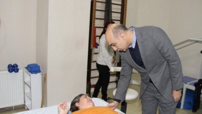 Stajer öğrenciler pratik yapma imkanı buldular