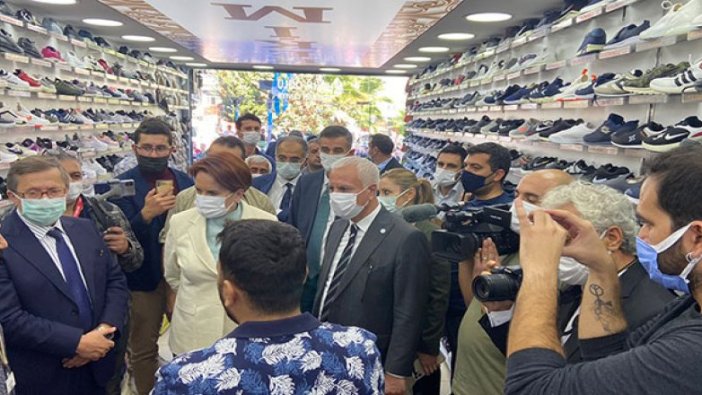 İYİ Parti lideri Meral Akşener AKP'nin kalesinde bir dokundu, bin ah işitti