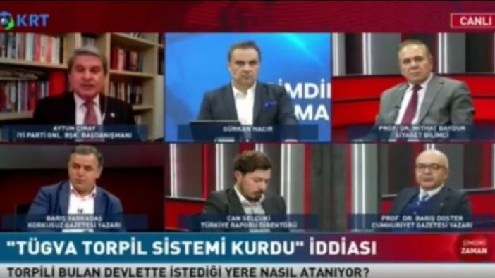 İYİ Partili Aytun Çıray canlı yayında yeni paralel devleti açıkladı: Bu işlere karışanlar kaçacak delik arayacak