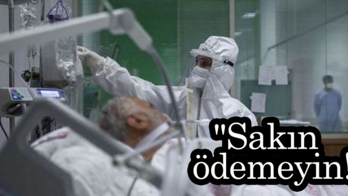 Korona hastaları ve refakatçilerine uyarı