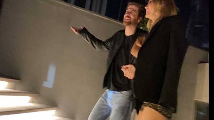 Çağla Şıkel erkek arkadaşıyla yakalandı