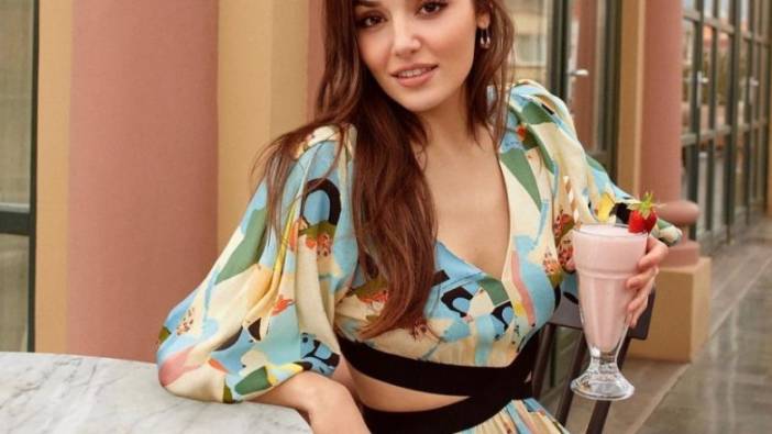 Hande Erçel yine sosyal medyayı salladı