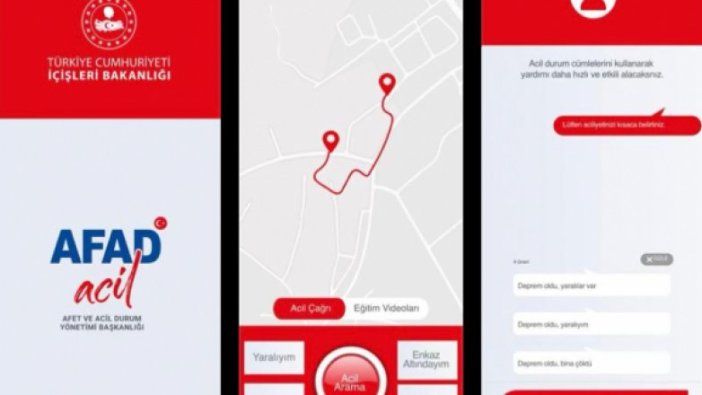 AFAD Acil mobil uygulaması kullanıma açıldı