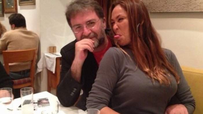 Hülya Avşar'ın Ahmet Hakan'la fotoğrafı olay oldu