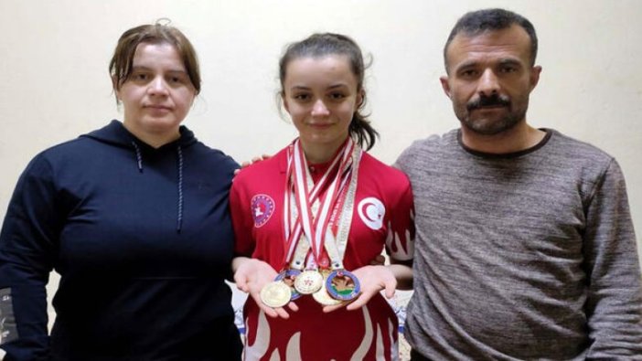 Türkiye şampiyonu olan gazi kızı İkra, Avrupa Şampiyonası'na hazırlanıyor