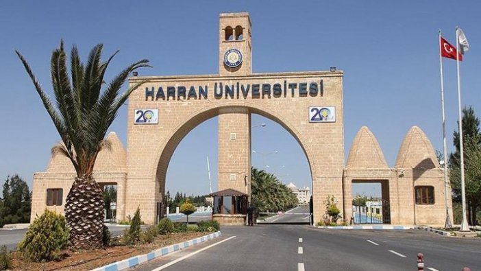 Harran Üniversitesi yürüyüş yolu yaptırım ilanı