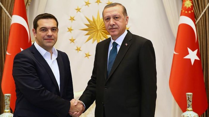 Cumhurbaşkanı Erdoğan, Çipras ile Kıbrıs'ı görüştü